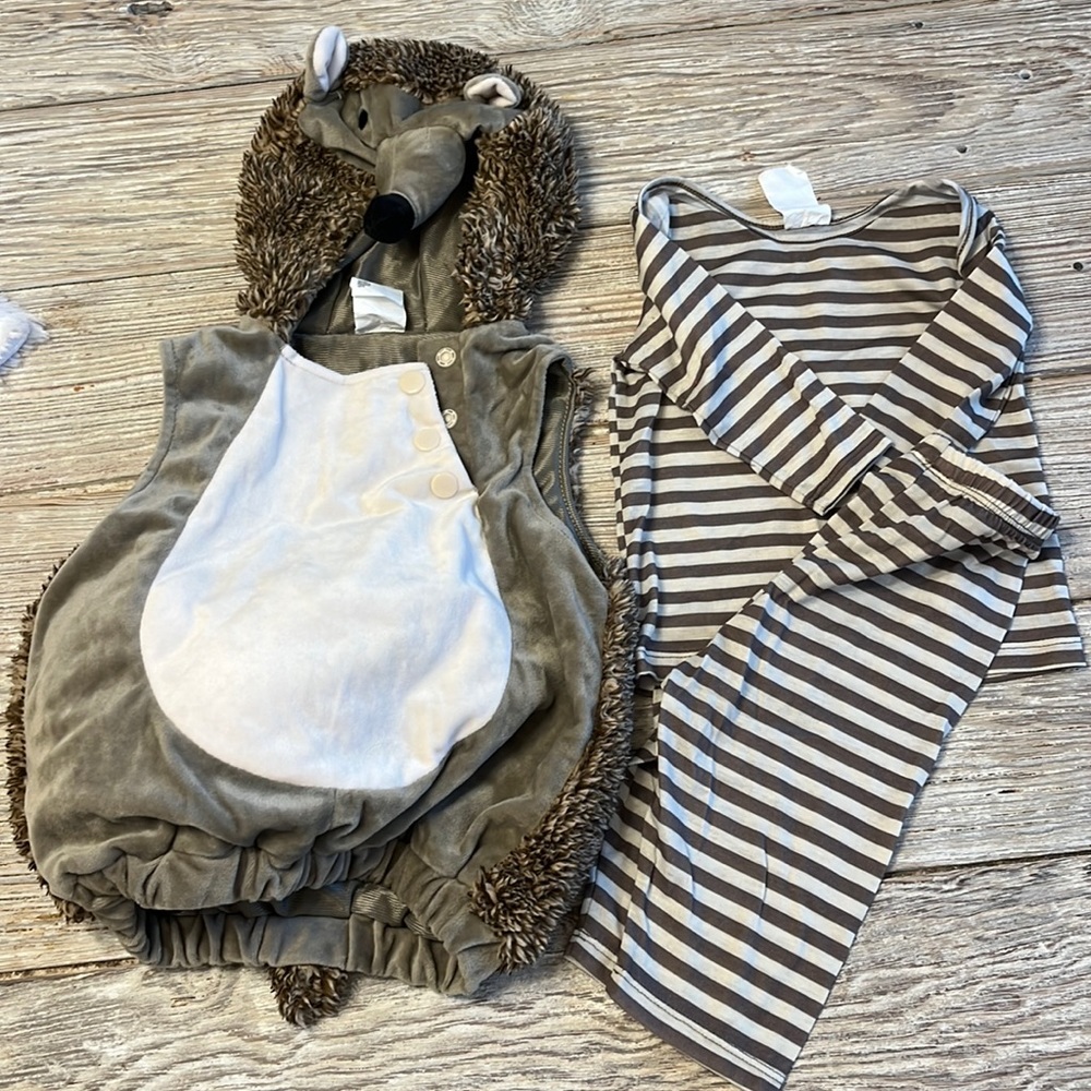 0-6M hedgehog Halloween costume